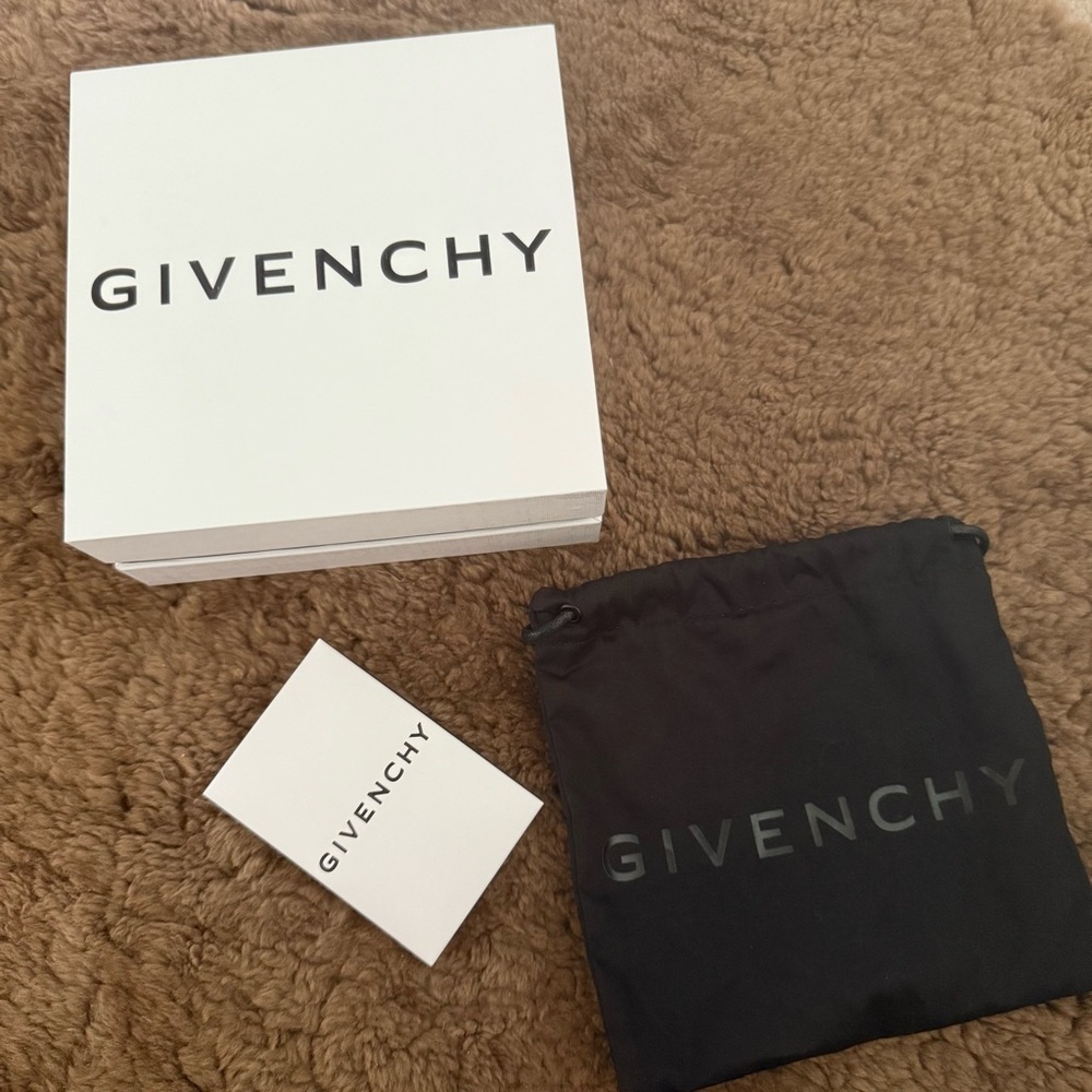 Authentic Givenchy Box with dust bag and card